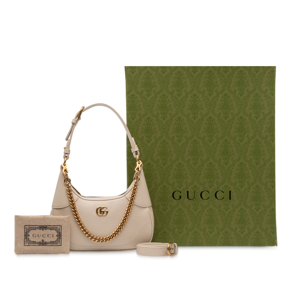 Pre-Loved Gucci Small Calfskin Aphrodite Satchel - Picture 12 of 12